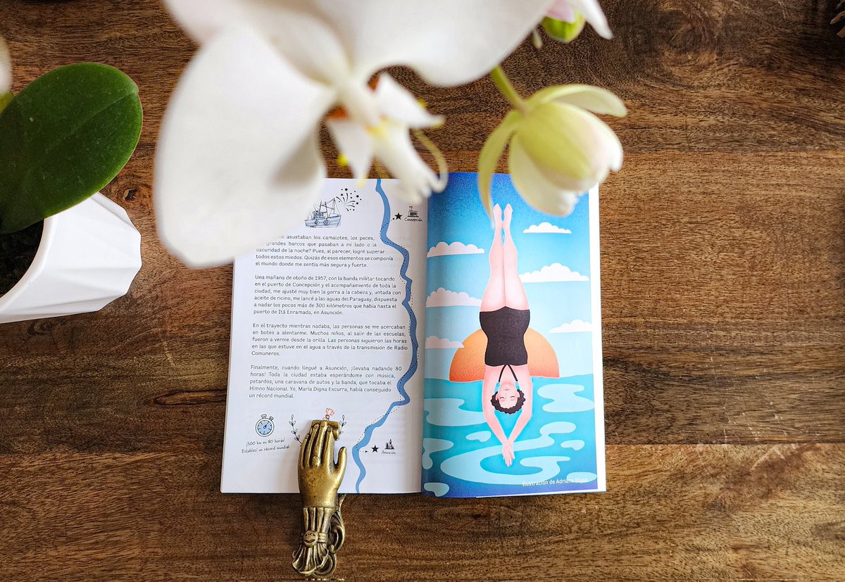 Regálense este domingo la historia de María Digna Escurra. 

(Y cuando sobre un chiqui de platita, la que escribimos en Santillana para niños y niñas en Mujeres Extraordinarias del Paraguay)