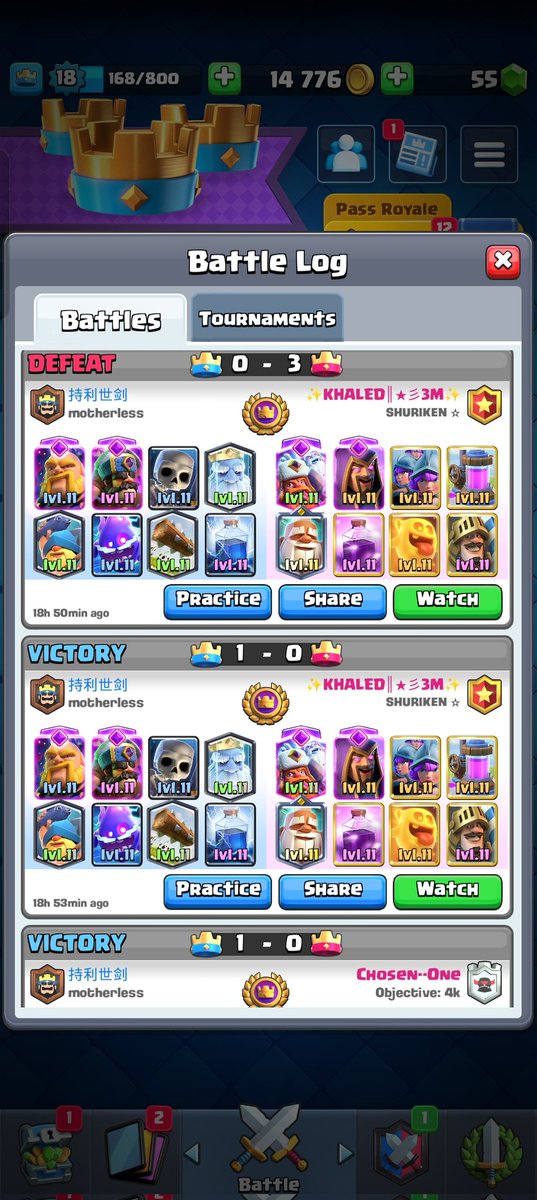 I think he shouldn't consider himself a 3m player