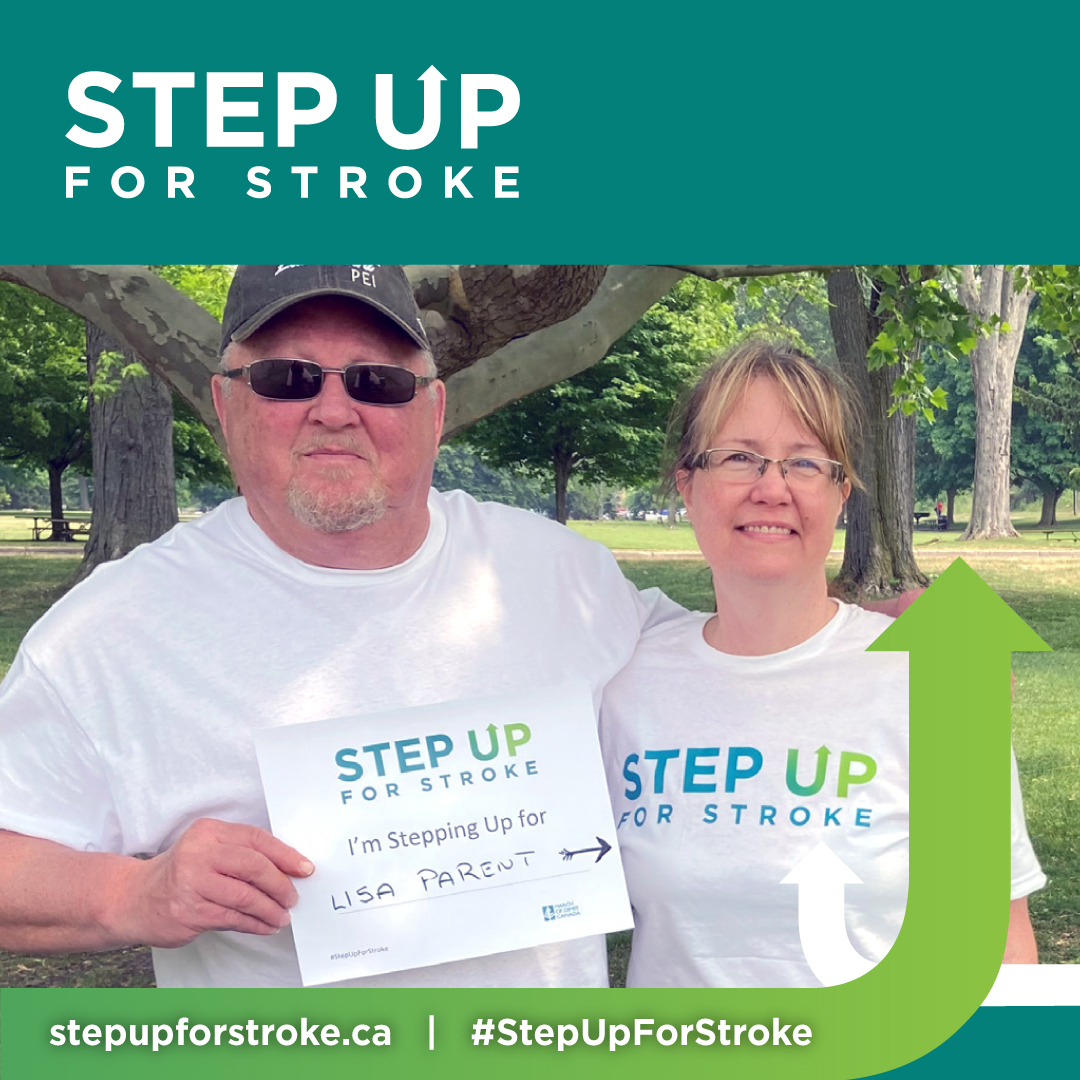 #StepUpForStroke is all-go! We’re cheering you on as you complete your challenges. Continue collecting pledges to support stroke survivors and if you’re able to support, please consider donating at StepUpForStroke.ca