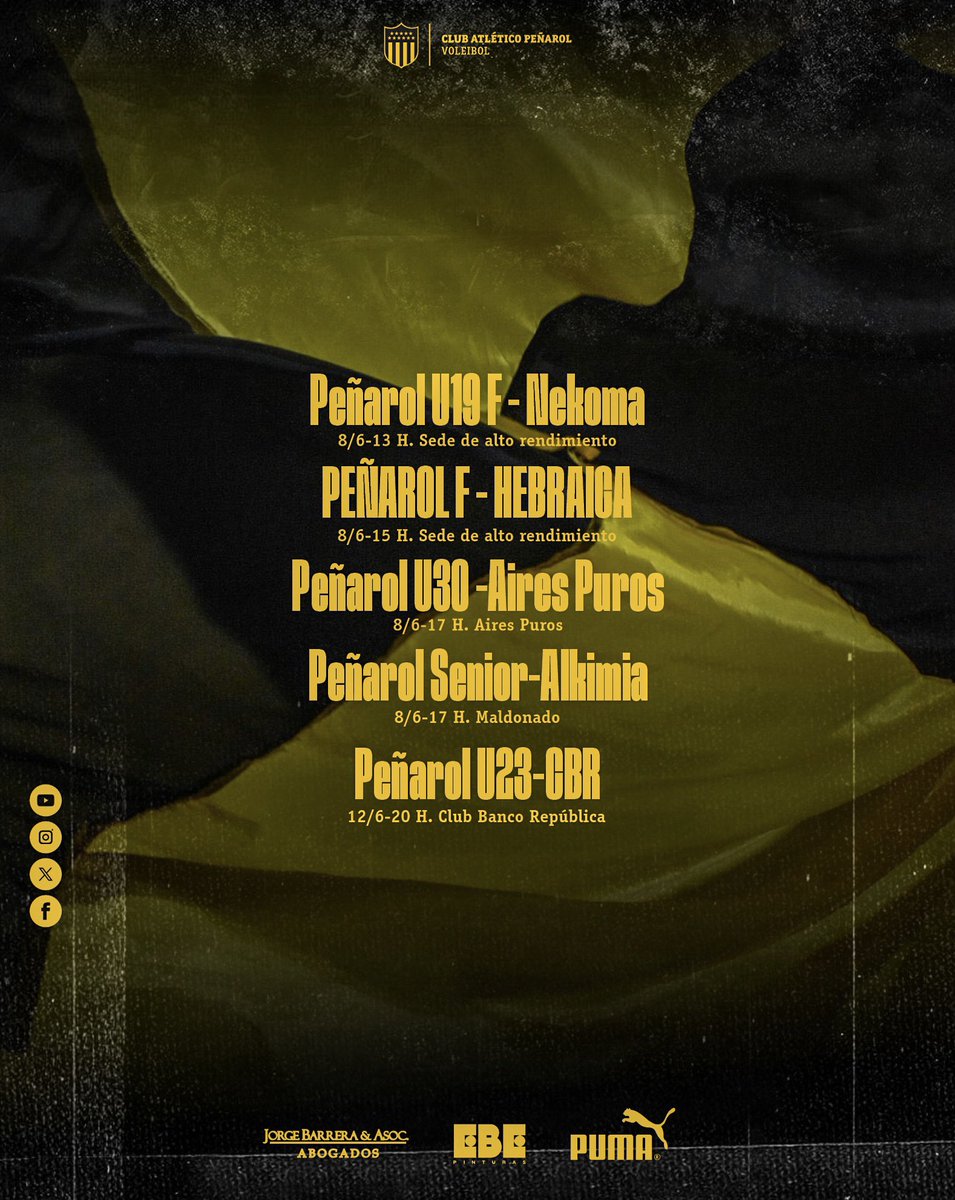 ¡HOY JUEGA PEÑAROL!

#TodosJuntos