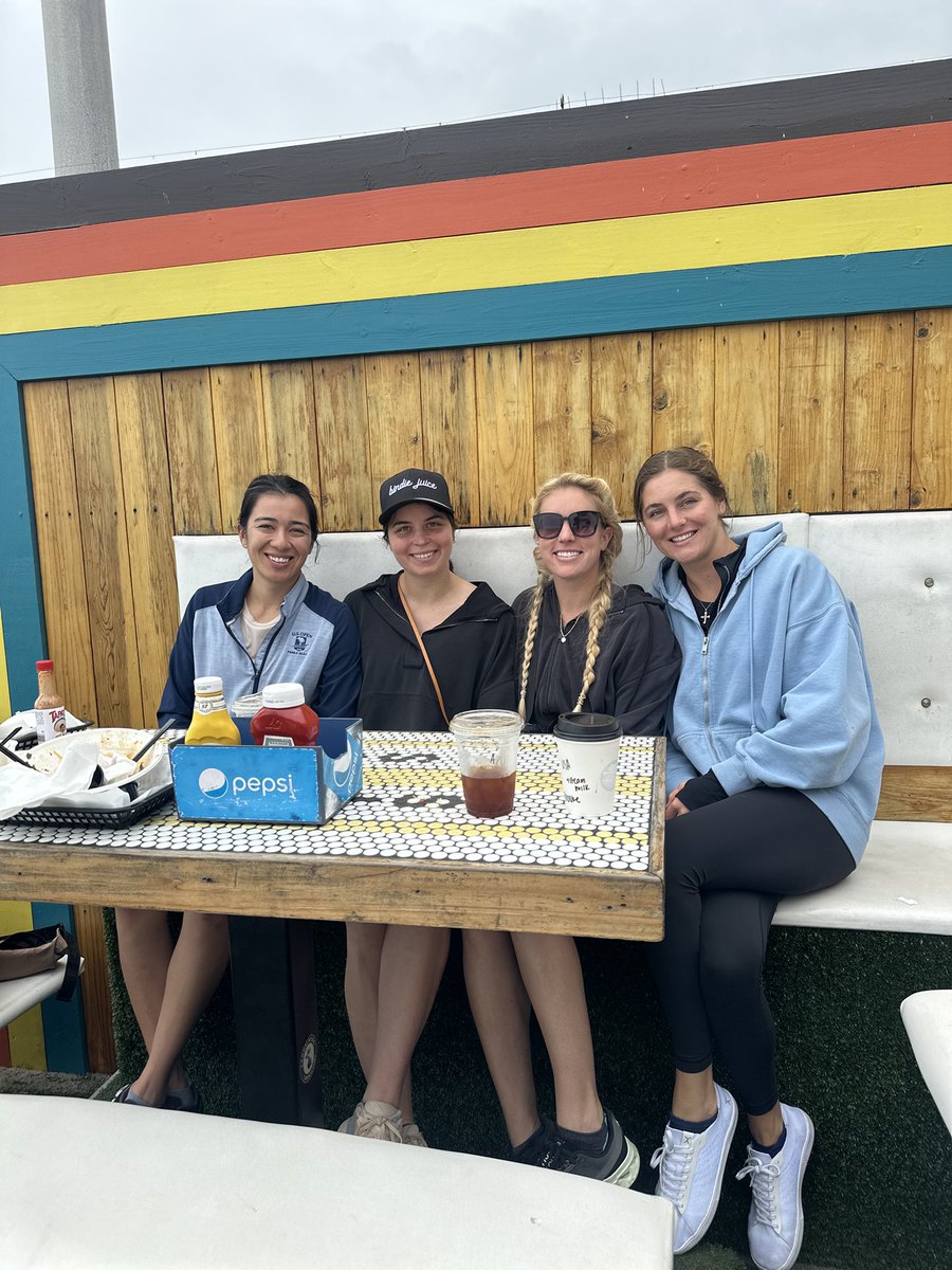 NavyWTennis's tweet image. We love to see NWT Alum together in San Diego. Roll Goats!