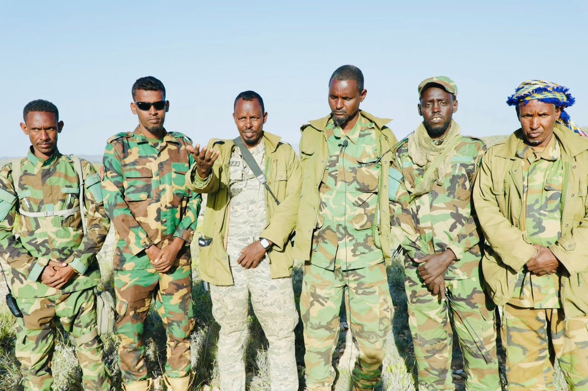 Omar_Hayier's tweet photo. June 8, 2025: Puntland Defence Forces Capture Strategic Areas in Baalade Valley

#Puntland Defence Forces have conducted intensive air and ground operations over the past three days, capturing key areas along the valleys of #Sadow, #Cadalle, and the Raa-Raha.  in the wider #Baalade Valley.

As part of the ongoing Hilaac Operation, the troops achieved major gains against Daesh militants—killing and wounding several fighters, and seizing weapons and equipment from captured positions.

Military officials say the offensive will continue until all terrorist elements in the Cal-Miskaad mountains are eliminated. The recent gains mark a significant step in securing the region and weakening Daesh’s presence in #Puntland.
 
@PL_CTOperations @Pldefenceforce @PMPFOfficial @PuntlandPGForce 
@US2SOMALIA @USAfricaCommand @UAEEmbassyMog @modgovae @mofauae 
@UKinSomalia @UNSomalia @EU_in_Somalia