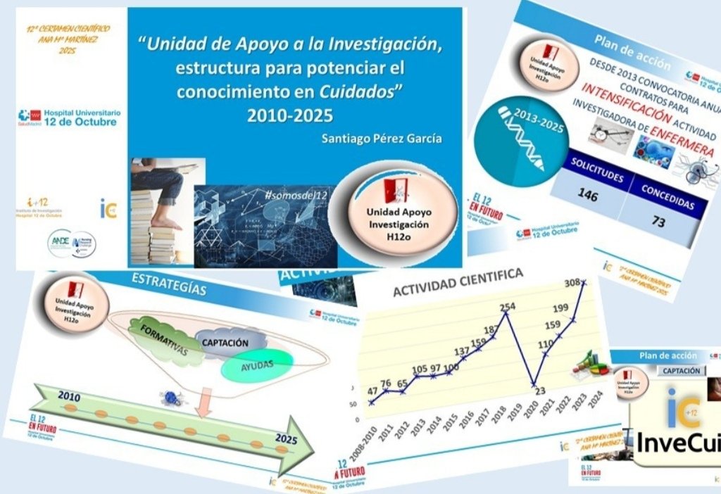 Muchas gracias <a href="/SantiagoPG_12/">SantiagoPerezGarcia</a> tú legado es muy amplio, pero sin duda uno de los mejores regalos que nos has dejado es la Unidad de Apoyo a la Investigación del <a href="/H12Octubre/">Hospital Universitario 12 de Octubre</a>, reflejo de tu pasión por la investigación y búsqueda incesante de la excelencia en los cuidados #somosdel12