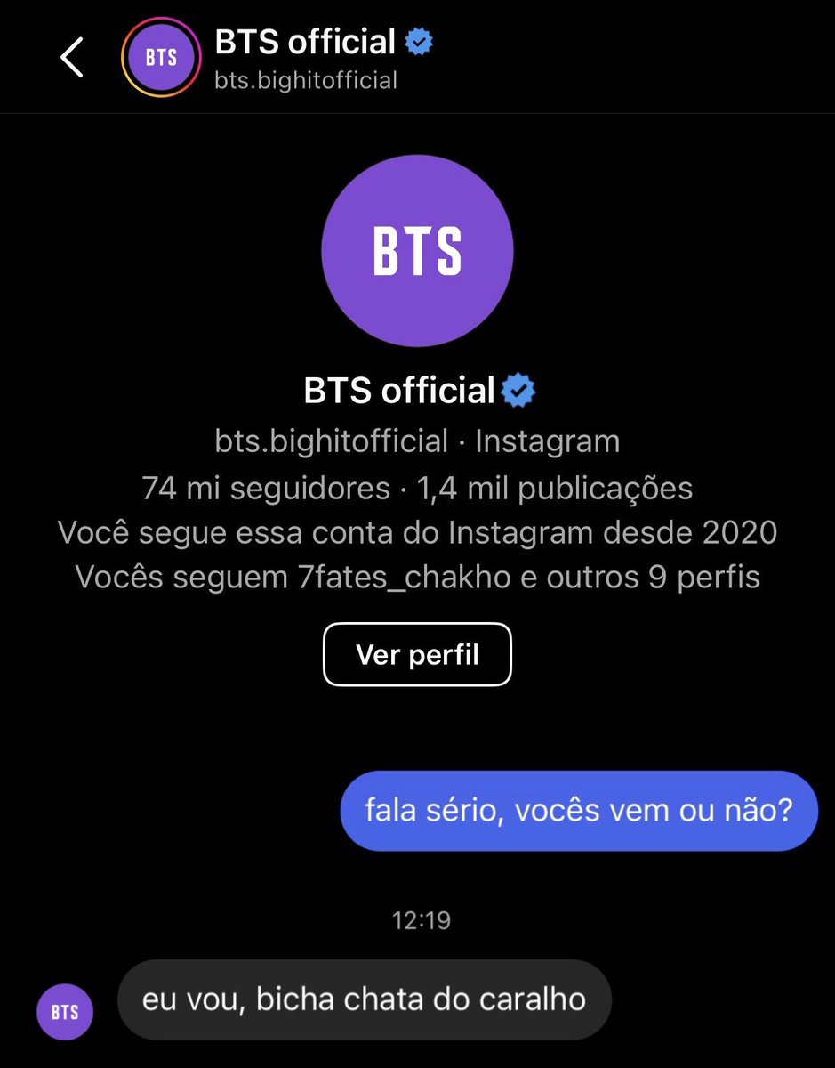 GENTE FOI CONFIRMADO