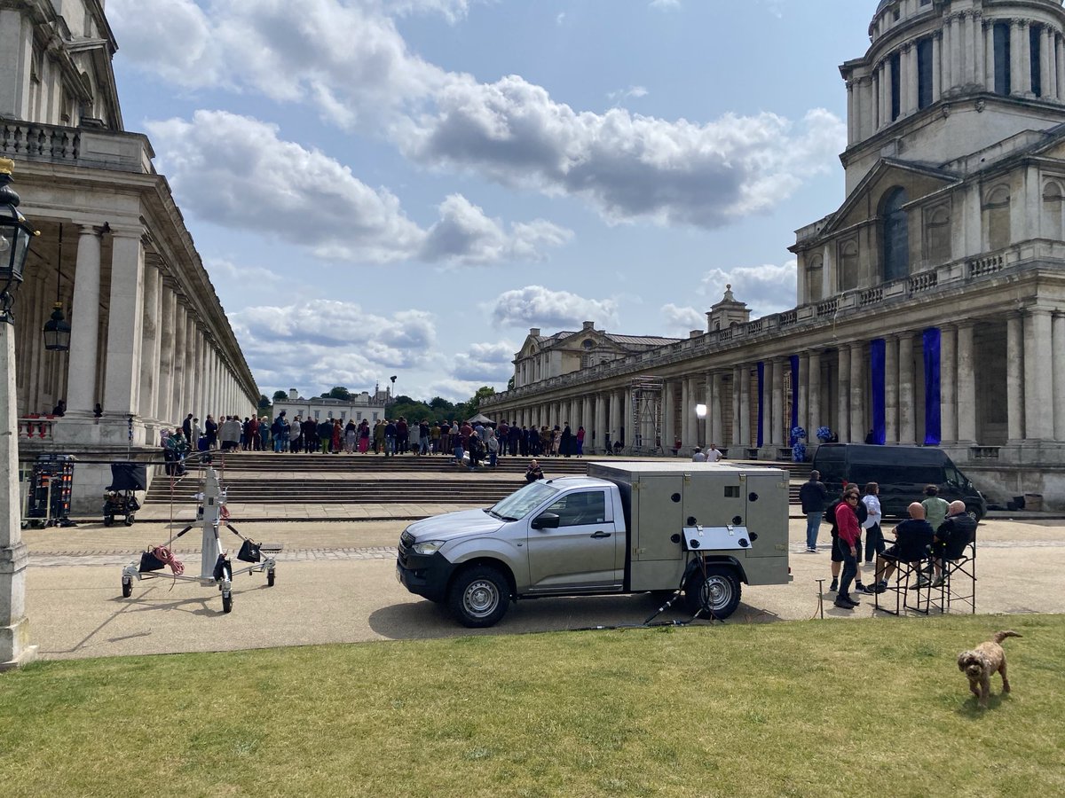 Meirion Jones (@meiriontweets) on Twitter photo Mystery filming ā¦<a href="/orncgreenwich/">Old Royal Naval College</a>ā©. Lots of ā¦<a href="/UniversalPics/">Universal Pictures</a>ā© trucks. āCastle Leo Productionsā label on one of them was set up by Amazon/MGM Oct 16 2024. āThe Runnerā and āMasters of the Universeā are two Amazon/MGM productions filming in London at moment. Any guesses? Mystery filming ā¦<a href="/orncgreenwich/">Old Royal Naval College</a>ā©. Lots of ā¦<a href="/UniversalPics/">Universal Pictures</a>ā© trucks. āCastle Leo Productionsā label on one of them was set up by Amazon/MGM Oct 16 2024. āThe Runnerā and āMasters of the Universeā are two Amazon/MGM productions filming in London at moment. Any guesses?