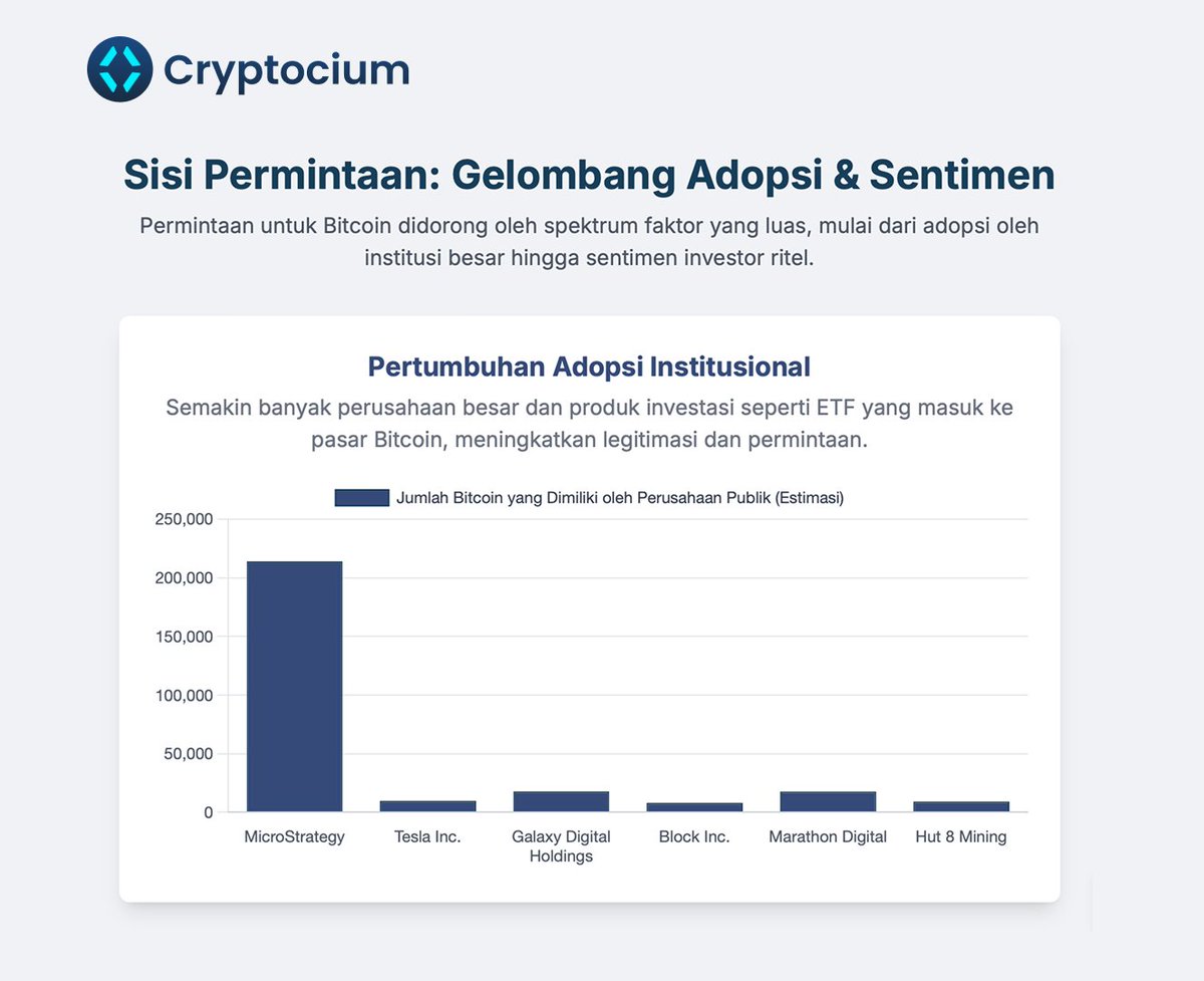 💸 MicroStrategy ngoleksi #BTC kayak sultan ngumpulin supercar.
⛽️ Tesla &amp; Galaxy Digital cuma numpang lewat, tp mungkin bakal nambah barang lagi.
📈 Siapin popcorn, FOMO institusi is here!