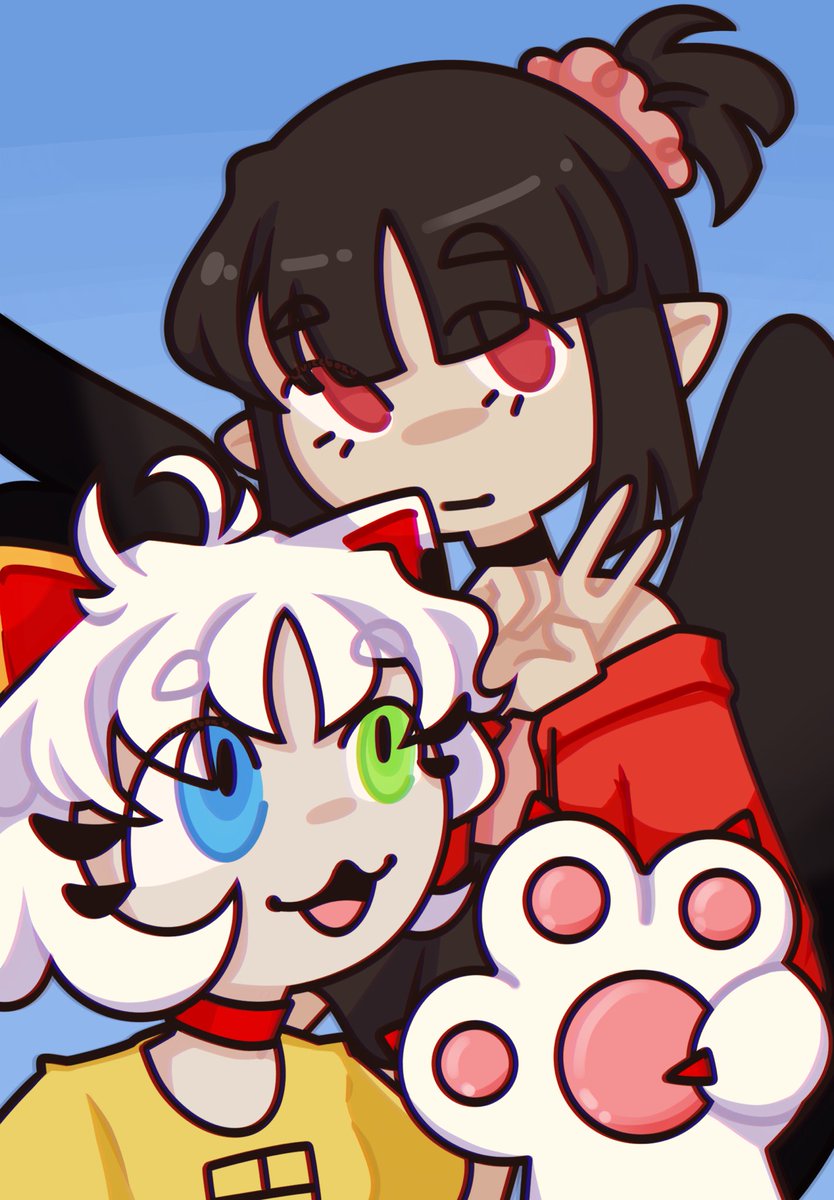 idlejuicebox's tweet photo. speaking of being kichi’s friend….. the girlies together

#art #originalcharacterart #originalcharacters #oc #ocart #nekomimi #catgirl https://t.co/bVwJzOC4ww
