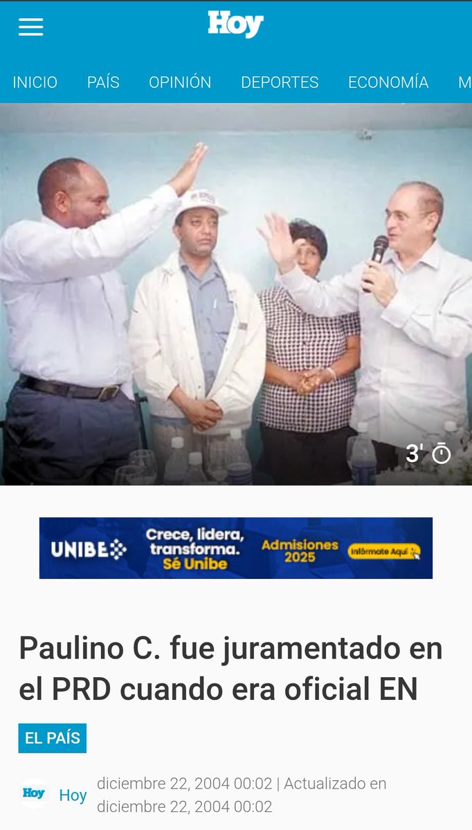 pititijinki's tweet photo. @RenAntonioAria1 @johhnyarrendel Ustedes, los perremeístas  y ex-PRD, siempre se van por la tangente dentro de su propio Narco-partidario. ¿Es mentira lo que dijo ex-presidente del Senado durante el gobierno de @llegopapa?, en la campaña de 2004  es mentira que su cuñado @llegopapa lo juramento o Soto Jiménez. https://t.co/D6xDL6ss1L