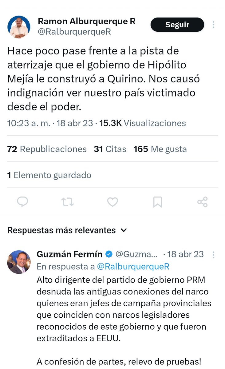 pititijinki's tweet photo. @RenAntonioAria1 @johhnyarrendel Ustedes, los perremeístas  y ex-PRD, siempre se van por la tangente dentro de su propio Narco-partidario. ¿Es mentira lo que dijo ex-presidente del Senado durante el gobierno de @llegopapa?, en la campaña de 2004  es mentira que su cuñado @llegopapa lo juramento o Soto Jiménez. https://t.co/D6xDL6ss1L
