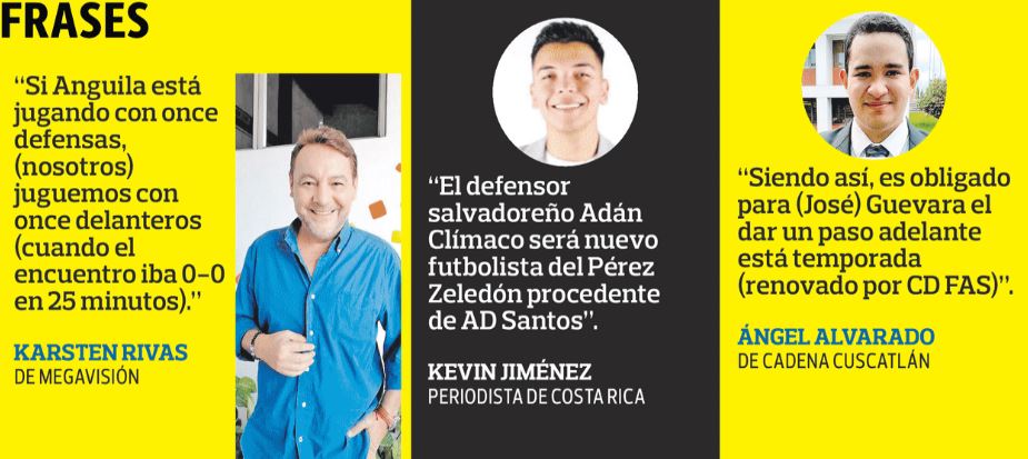 Estas son las frases de hoy en #CANCHA 🗞: tinyurl.com/2p9273cz