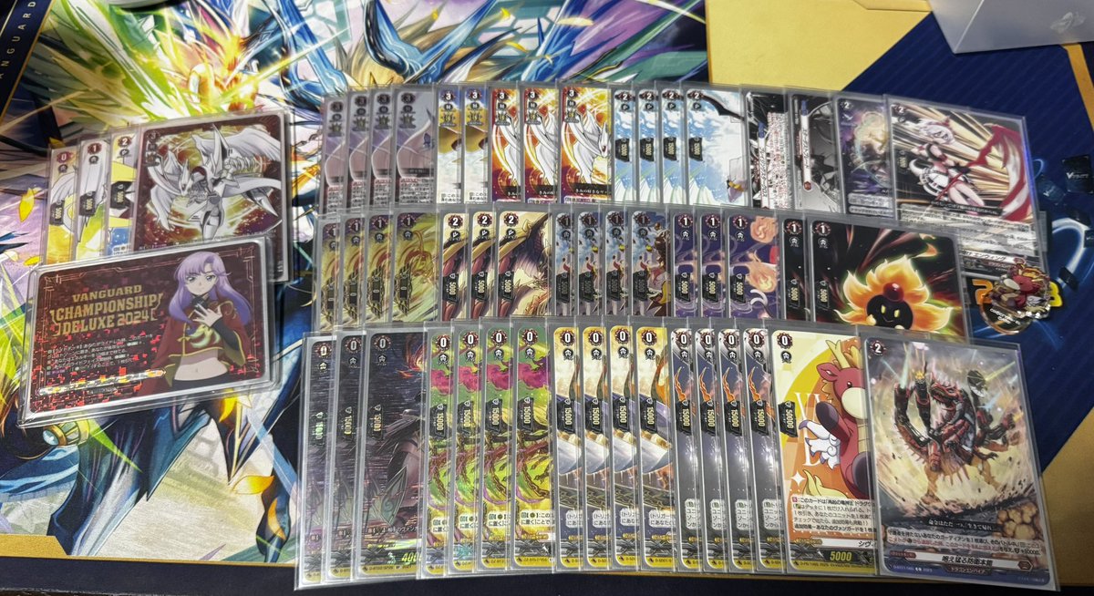 WGP Singapore Season 2

7-1 Swiss fumbled top cut for the 3rd time in a row 🤡

Messiah
Heartluru
Blangdmire
Bavsagara ❌ 🤡 OT Heal heal
Shiranui 
Love
Minerva 

Top cut
Shiranui (Rematch R5)
Bavsagara ❌ 🤡 OT Heal heal

#VGTopDecks 
 #ヴァンガードデッキ紹介