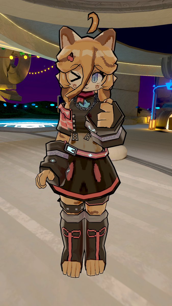 VRchatのホームワールドが更新されて、ケモノ系サンプルアバターが充実したみたいなので、いろいろ試してみた。