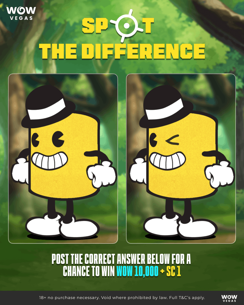 wowvegascom's tweet image. 👀 Spot the Difference! Think your eyes are sharp enough for the challenge? Step into the chaos of Keep &apos;Em by Hacksaw Gaming and spot what’s changed!🔥Drop your answers and username in the comments for a chance to win 🎁WOW 30,000 + SC 3! #WOWVegas #KeepEm #Hacksaw