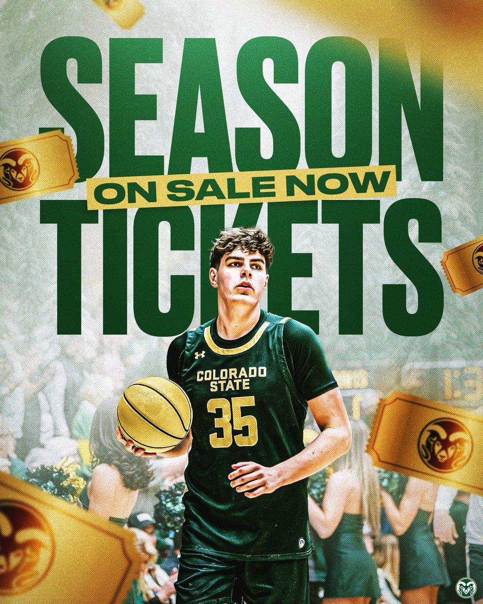 𝐌𝐨𝐛𝐲 𝐌𝐚𝐝𝐧𝐞𝐬𝐬 𝐰𝐢𝐥𝐥 𝐛𝐞 𝐡𝐞𝐫𝐞 𝐛𝐞𝐟𝐨𝐫𝐞 𝐲𝐨𝐮 𝐤𝐧𝐨𝐰 𝐢𝐭

Don't miss out! 

🎟️ CSURams.com/MBBSeasonTix

#Relentless x #CSURams