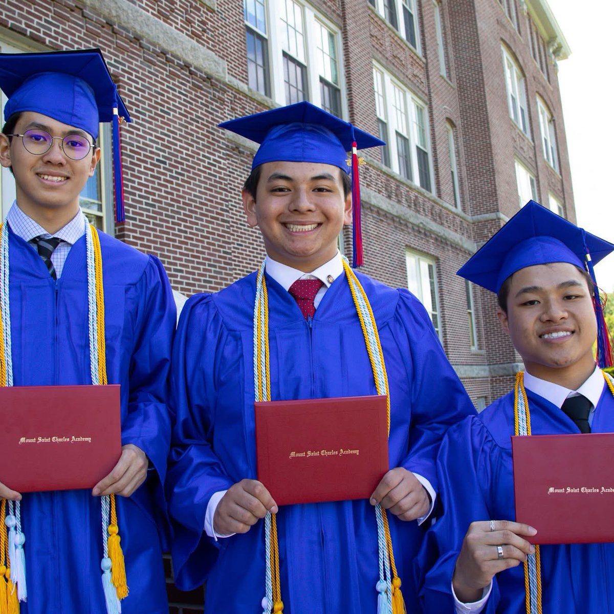 We're proud to recognize Excelsior Award recipient Hannah Patrie, All Mountie Award recipient Jacob Mongeon, and Amateur Cor Jesu Award recipient Ian Butash.

We also recognize the Top 3 of the Class of 2025 — Val: Hansen Cao, Sal: Brodie Moy, and Master of Ceremonies Andy Chu