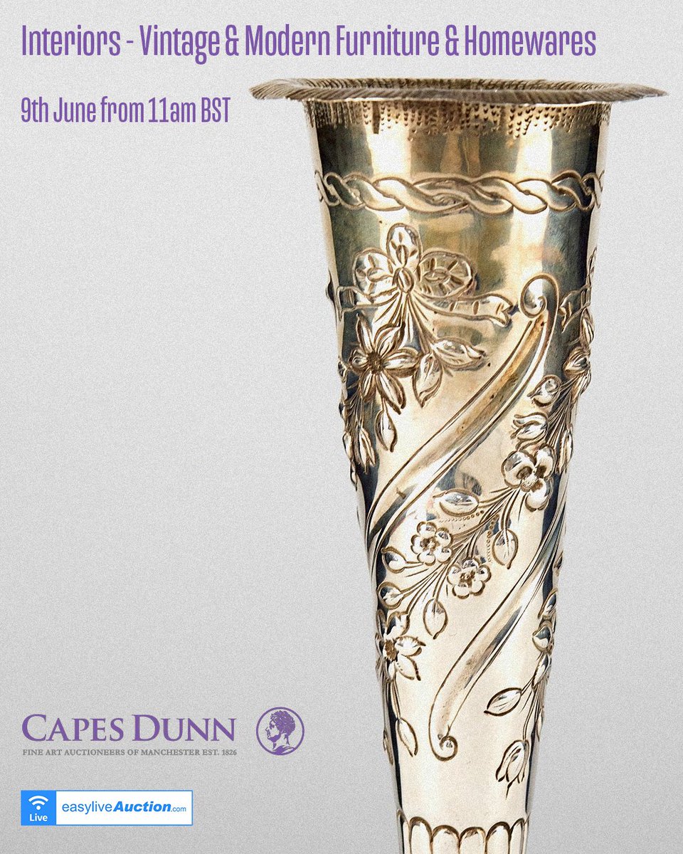 Easy Live Auction (@easyliveauction) on Twitter photo πͺ Vintage & Modern Furniture Auction!
308 Lots | By <a href="/CapesDunn/">Capes Dunn & Co.</a>
π
Mon, June 9, 2025 | π 11am BST
π― Bid live at Easy Live Auction!
Explore timeless & modern styles π tinyurl.com/4u2tyj3a?utm_sβ¦
#CapesDunn #InteriorsAuction #VintageFurniture #LiveAuction #HomeDecorInspo πͺ Vintage & Modern Furniture Auction!
308 Lots | By <a href="/CapesDunn/">Capes Dunn & Co.</a>
π
Mon, June 9, 2025 | π 11am BST
π― Bid live at Easy Live Auction!
Explore timeless & modern styles π tinyurl.com/4u2tyj3a?utm_sβ¦
#CapesDunn #InteriorsAuction #VintageFurniture #LiveAuction #HomeDecorInspo