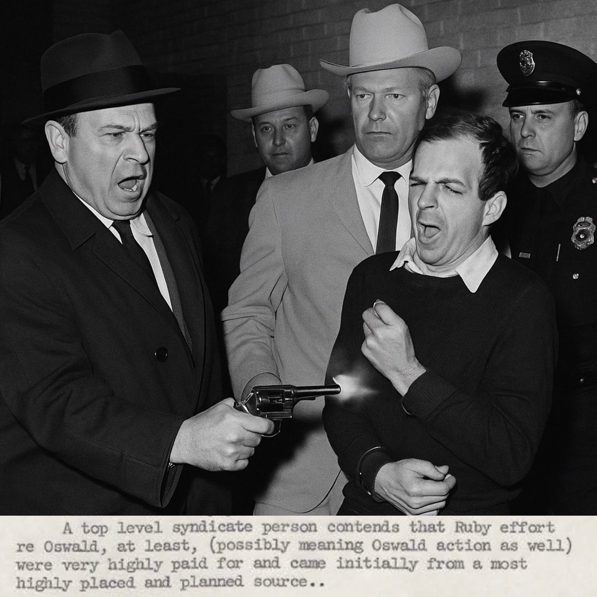 FilesJFK's tweet image. The Warren Commission insisted Jack Ruby had no ties to organized crime—but this DOJ memo from Nov 26, 1963, addressed to Commission staffer Howard Willens, tells a different story.
It details Ruby’s links to the Waste Handlers Union in Chicago (a known mob stronghold), names…