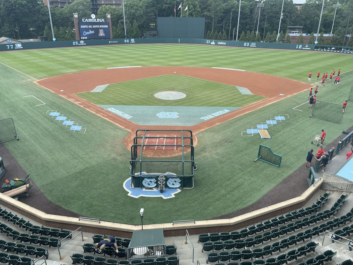 Matt Krause (@mattkrausepxp) on Twitter photo The final home athletic event of the 2024-25 <a href="/GoHeels/">UNC Tar Heels</a> year:
The winner-take-all game 3 of the Chapel Hill Super Regional.
<a href="/DiamondHeels/">Carolina Baseball</a> play for a 13th College World Series berth and seek a 6th straight rubber game win.
<a href="/Davenathanonair/">Dave Nathan</a> and I join you at Noon on the THSN! The final home athletic event of the 2024-25 <a href="/GoHeels/">UNC Tar Heels</a> year:
The winner-take-all game 3 of the Chapel Hill Super Regional.
<a href="/DiamondHeels/">Carolina Baseball</a> play for a 13th College World Series berth and seek a 6th straight rubber game win.
<a href="/Davenathanonair/">Dave Nathan</a> and I join you at Noon on the THSN!