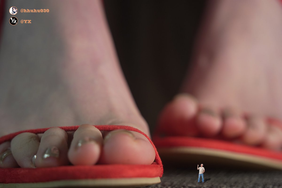 😏
#feet #giantess #sizetwitter