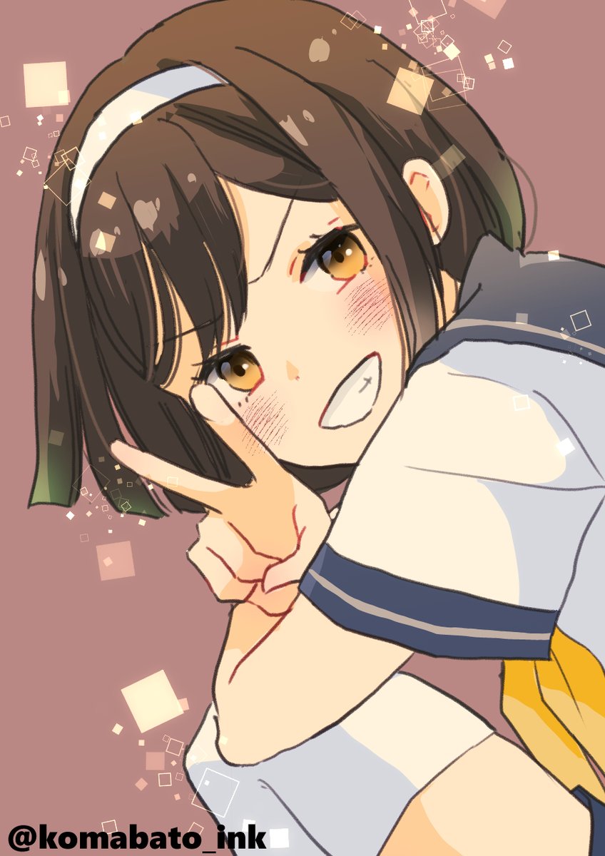 ただいま、遠征中
早く丁改になってね
#艦これ版深夜の真剣お絵描き60分一本勝負 
#艦これ版真剣お絵描き60分一本勝負_20250608