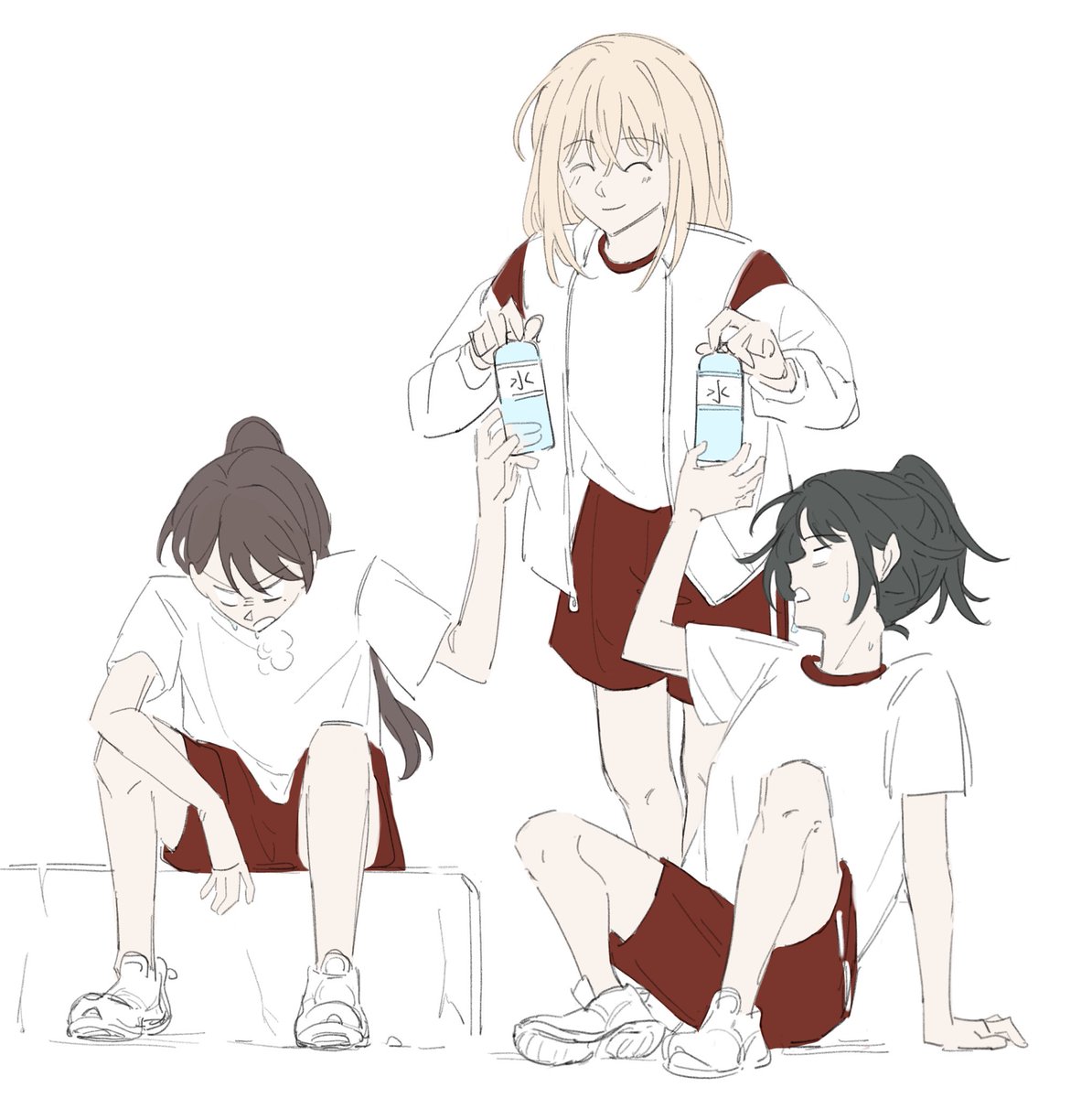 1-B日常
#三角初華 #八幡海玲 #椎名立希