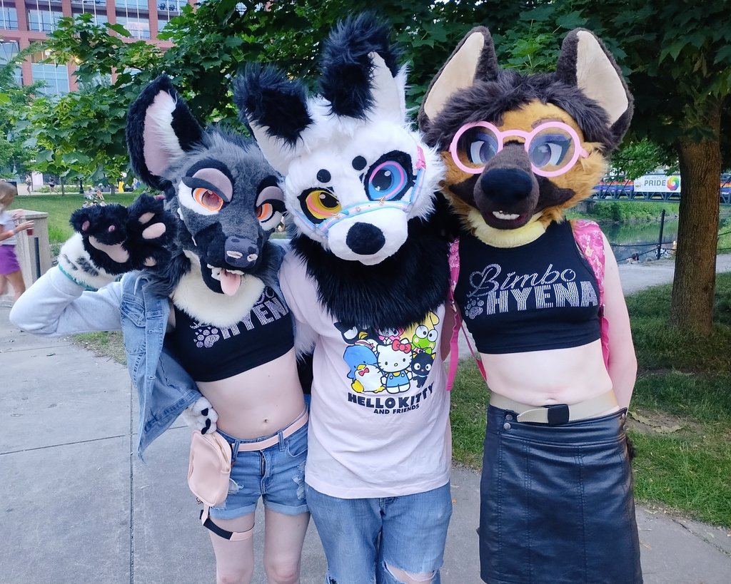 NoxxHyena's tweet photo. Happy Pride! 🏳️‍⚧️ https://t.co/lRwifvHjto