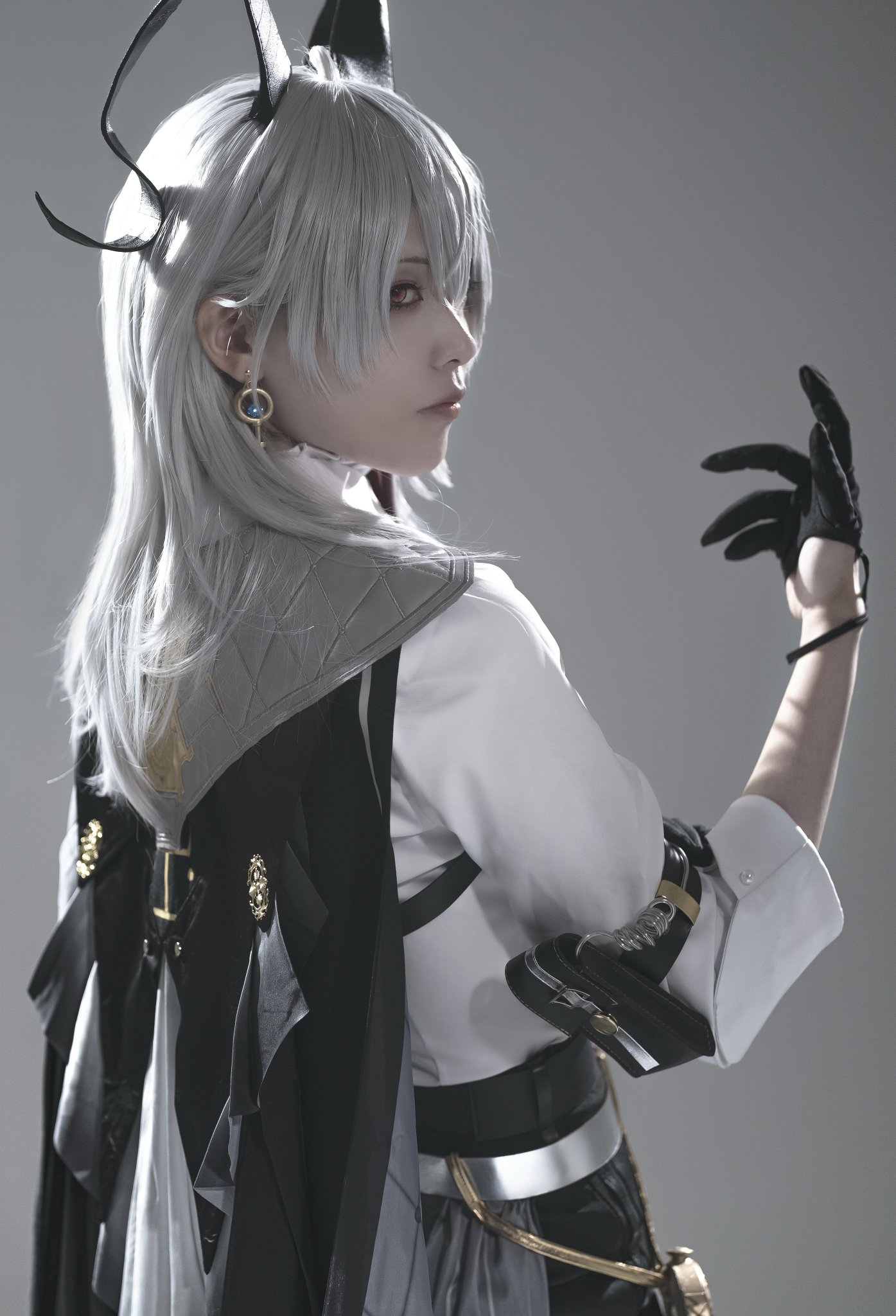 むせび泣く ネロ緋の女王  cosplay  むせび泣く  古兵器 武具 刀装具 ネロアリス💛 尼祿愛麗絲 📸 @xu._nan #ネロアリス #魔法少女に