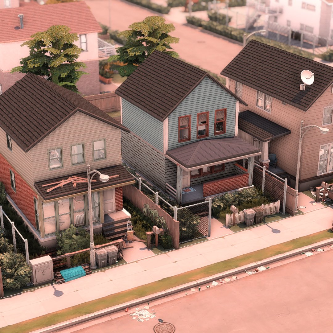 #eapartner
Hi.✨ This time i’ve created 3 Fully furnished Low Income Rental Homes in Evergreen Harbor. I hope you like it!🌱

| No CC.🎈
| Stop Motion Speed build: m.youtube.com/watch?v=32eDjM…

#TheSims4 #ShowUsYourBuilds #Ea <a href="/TheSims/">The Sims</a>