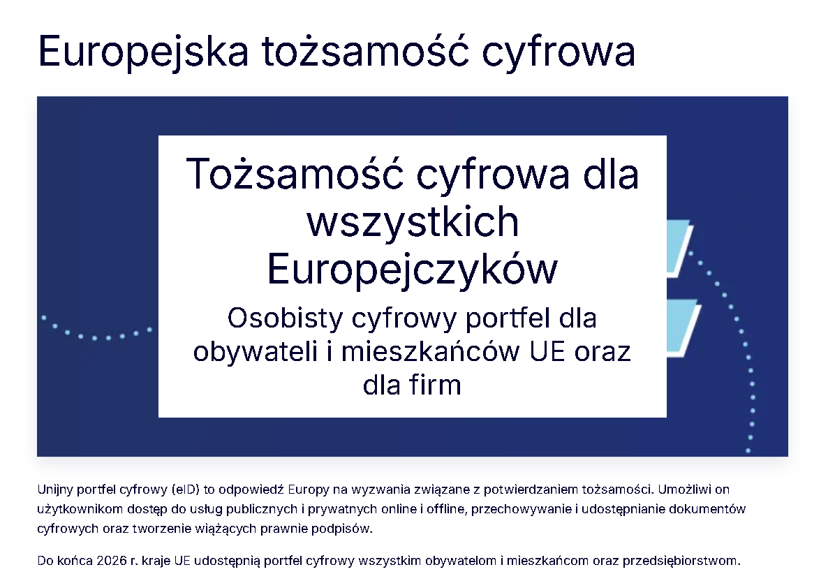 coolfonpl's tweet photo. We wdrażanym w 2026 r. Unijnym Portfelu Cyfrowym (eID) gromadzone będą nie tylko dane potwierdzające tożsamość. Będą tam dane:
- bankowe (dostęp do pieniądza)
- medyczne (historia chorób
- o aktywności w SM
i wiele wiele więcej.

A teraz wyobraźcie sobie, że rząd uznaje was za politycznego wroga. Klik - i was nie ma. Śmierć cywilna.

Przedsmak już był, w Kanadzie, gdzie zablokowano konta protestującym truckerom.