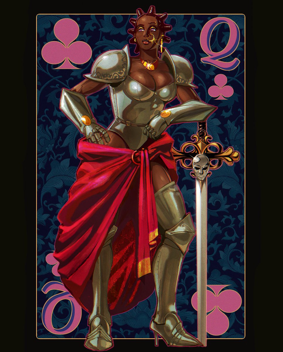 Diamonds, hearts and clubs