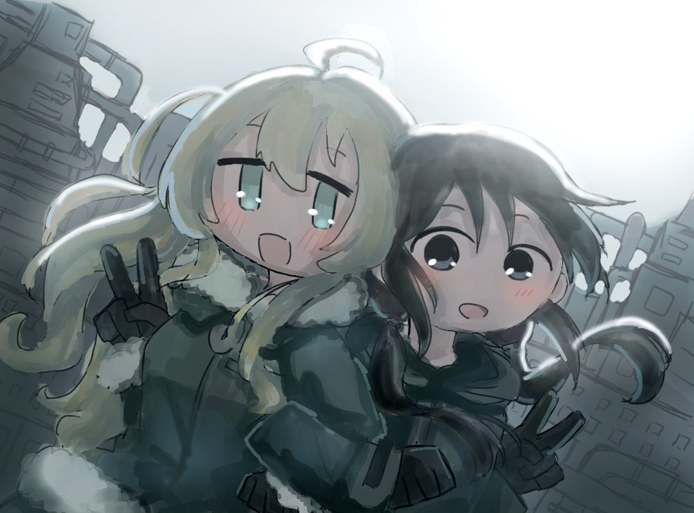 再掲 #少女終末旅行  #GirlsLastTour