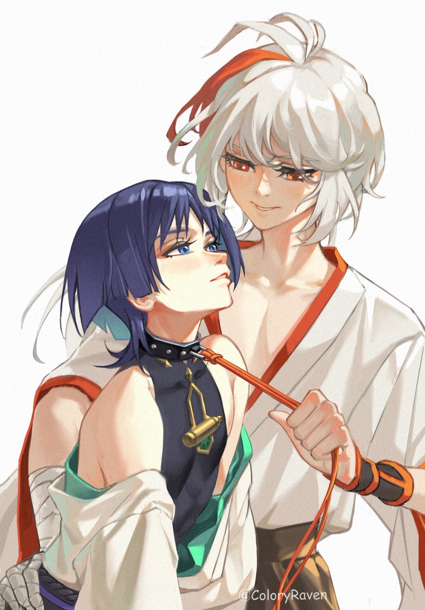 "Good girl!"
#GenshinImpact #kazuscara #scaramouche