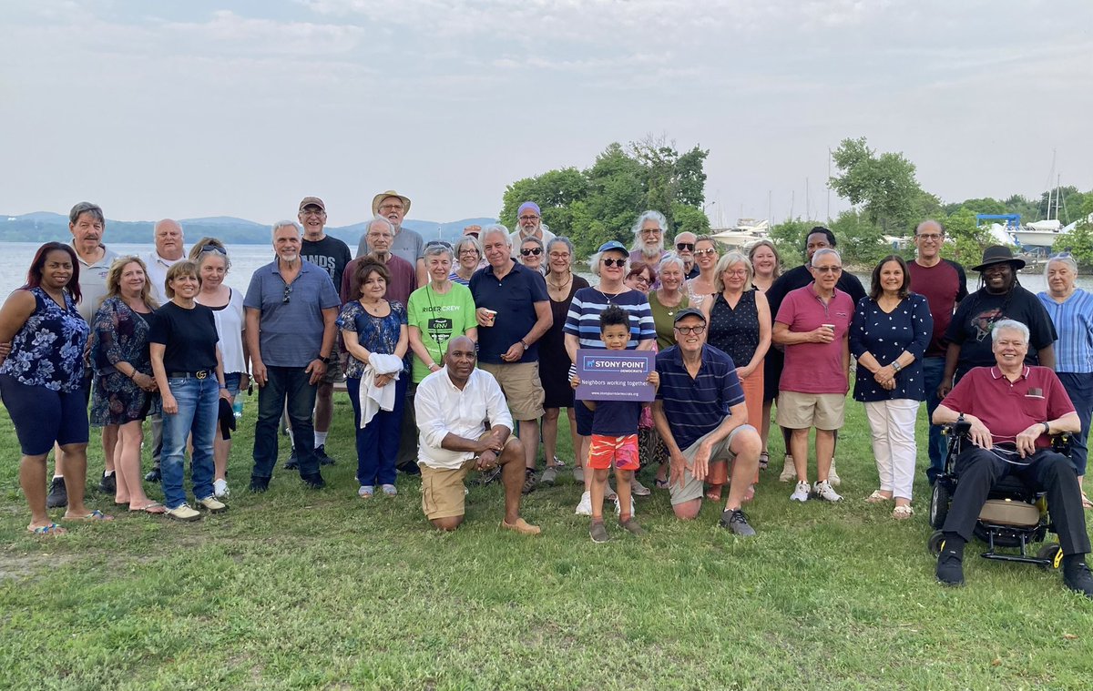 StonyPointDem's tweet image. A fantastic evening spent by the river for our third annual SPDC summer picnic! 

Thank you to all who came out to join us for great food and intriguing conversations. We are looking forward to keeping this momentum up during the election season.