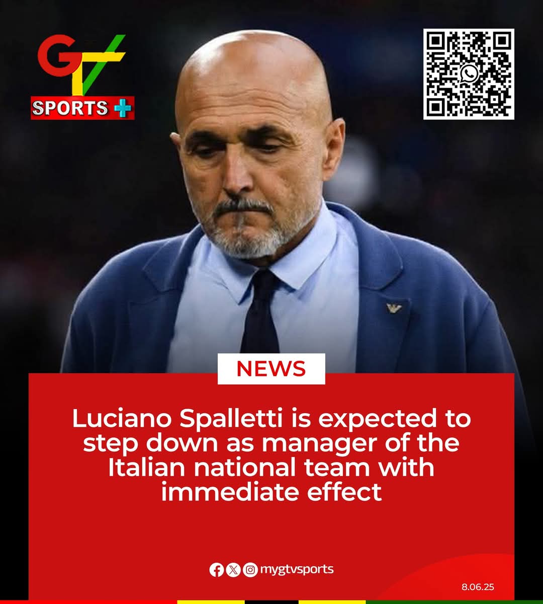 Luciano Spalletti is expected to step down as manager of the Italian national team with immediate effect

#GTVSports