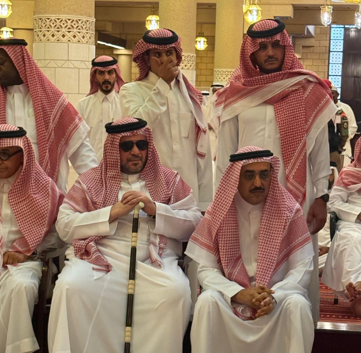 أُقيمت اليوم الصلاة على الفقيد الشيخ عبدالله بن سالم الوهابي – رحمه الله – في جامع الإمام تركي بن عبدالله بمدينة الرياض.
نسأل الله أن يرحمه ويغفر له، ويسكنه فسيح جناته، ويلهم أهله وذويه الصبر والسلوان.

#الشيخ_عبدالله_بن_سالم_الوهابي
#جامع_الإمام_تركي_بن_عبدالله