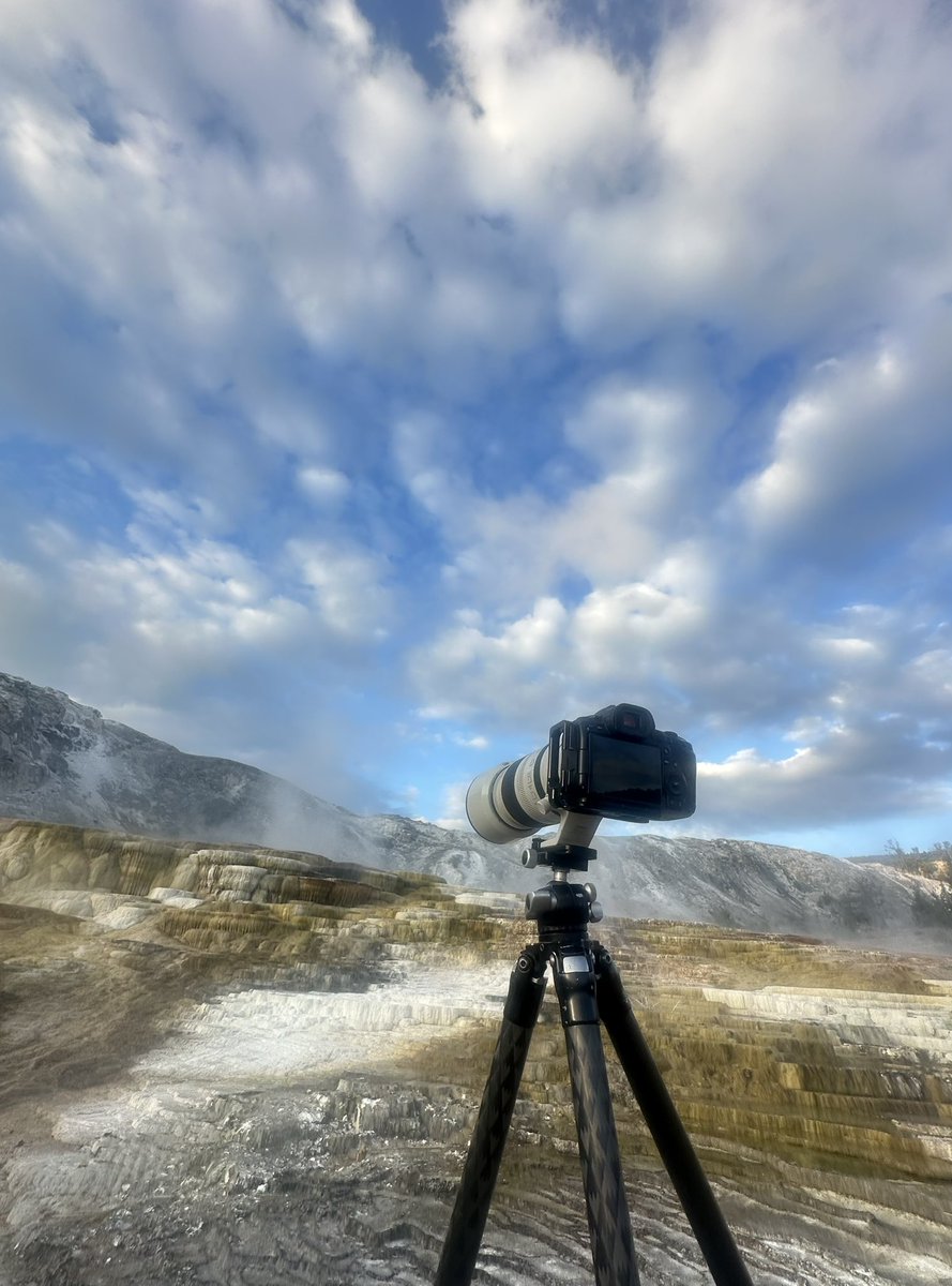 Putting in the work… 😅#Yellowstone