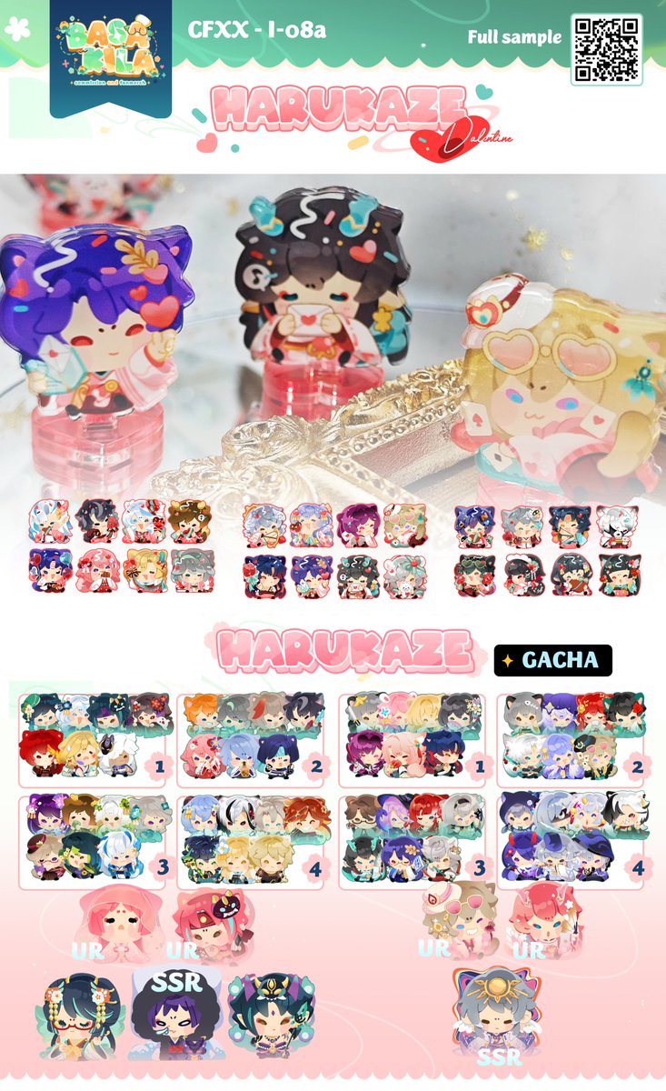C3nmt1's tweet photo. [RT &amp; Likes are appreciated! 💖] 

CFXX MAIL ORDER OPEN! 
📅 8-30 June
💗Hoyomerchs!
💁‍♂️ https://t.co/rxjmSnUNKx

Some merchs are sold out at CFXX now restock with limited amount!~ 😆😆😆
#CFXX #mail_order #COMIFURO20 https://t.co/seW8zSnYcF