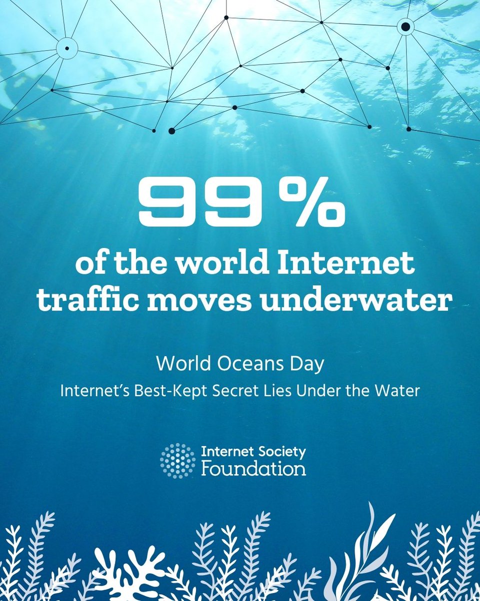 World Ocean Day 🌊 

🌏 Let's celebrate the ocean — and the hidden infrastructure that keeps us all connected. 

🎞️ Watch the full Interview at isocfoundation.org

#WorldOceanDay #SubseaCables #InternetForEveryone #SustainableInternet