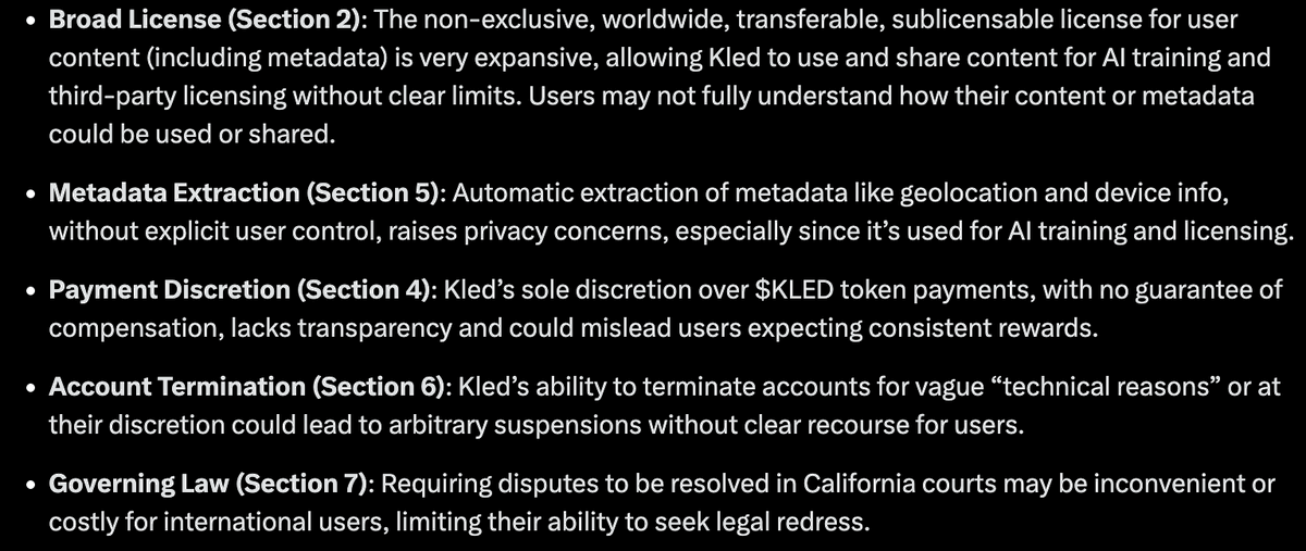 eTh_M1ND's tweet photo. $KLED is dodgy as fuuuuck. DO NOT sell your data to these data farmers you retards. https://t.co/fVyaLylnIb