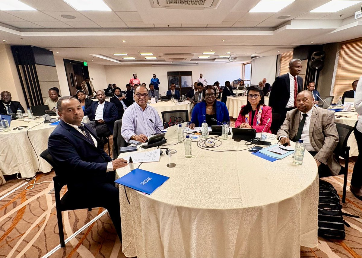 IOM_Madagascar's tweet photo. 🇲🇬 The Malagasy delegation participated in the #SDE4R strategic workshop in Nairobi (June 3–5), focused on strengthening diaspora engagement for private investment, entrepreneurship, and economic resilience.
#Diaspora #Investment #Development https://t.co/QrhKVsM8Db