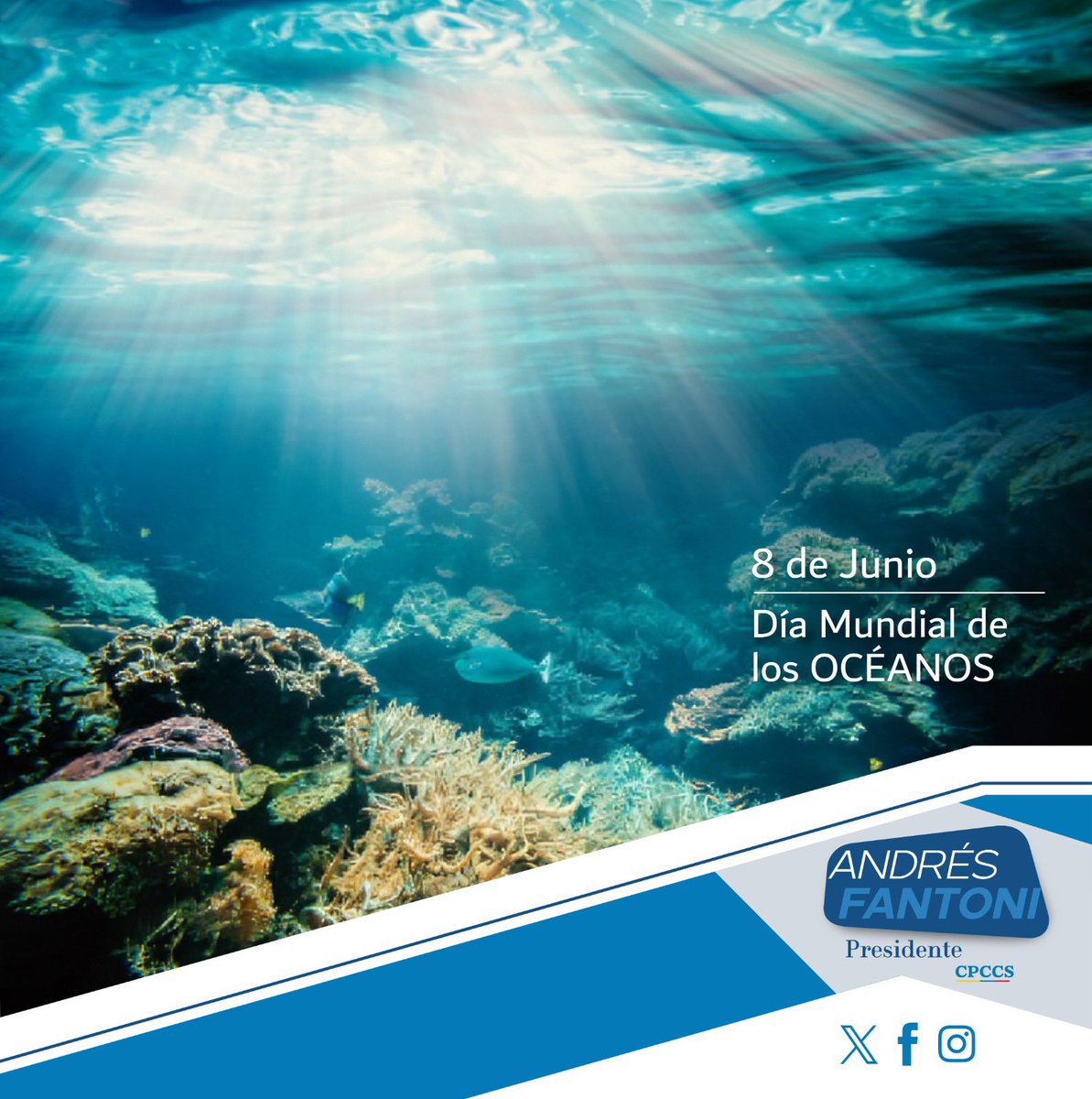Nuestros océanos son el corazón azul de nuestro planeta.

💙 En este #DíaDeLosOcéanos, recordemos elegir responsablemente lo que consumimos, alzar la voz por el clima y apoyar la conservación marina para cuidar nuestro futuro.

¡Las pequeñas acciones hacen una gran diferencia!