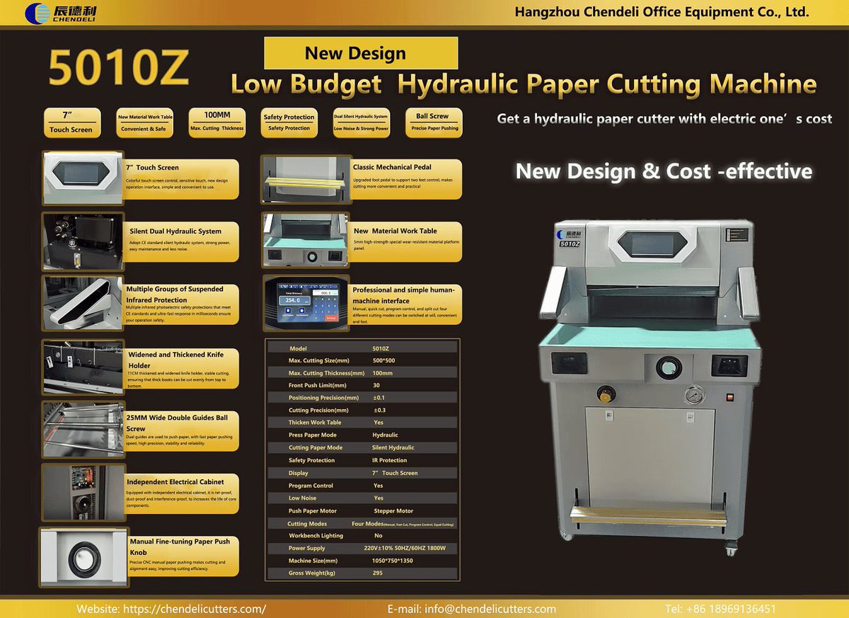 Best seller and low budget hydraulic paper cutter guillotine