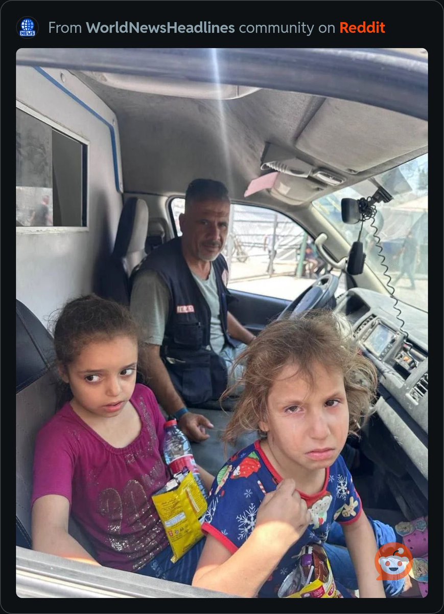 We can call these 2 girls, hostages.. right? Right? 

God only knows what they have done to them.. their faces speak loud.

Israeli pervert army just released  2 Palestinian Girls