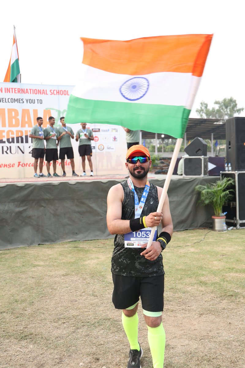 amans9262's tweet photo. Ambala Integrity Run 
#OperationSindoor 
#run #10K https://t.co/FFLntrdx2s