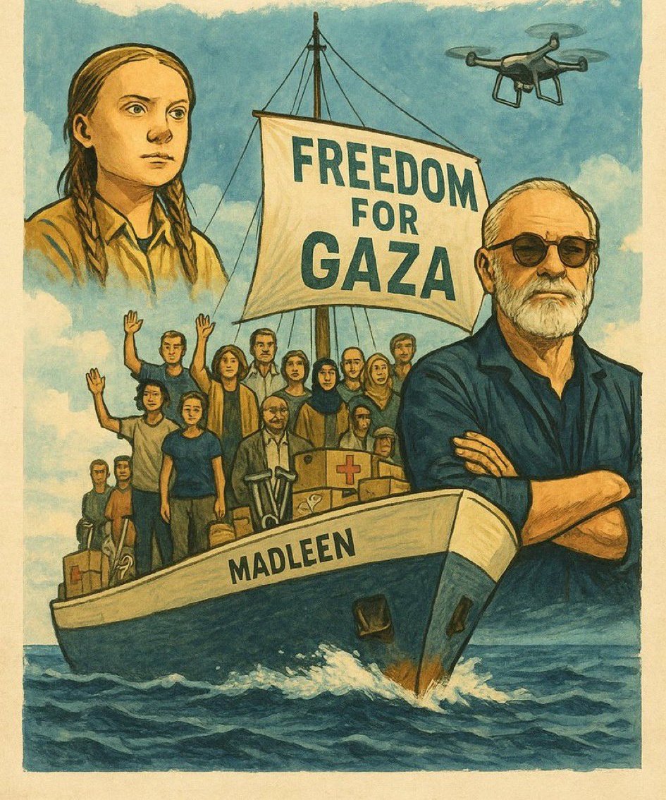 12arpck's tweet photo. If you support them, comment with your country's flag !!!

#TürkiyeMadleenİçinAyakta

🇹🇷

#FreedomFlotilla #StopIsrael #Madleen #MadleenToGaza
#AllEyesOnMadleen #gaza #FreePalestine #gazze

#WeAreMadleen https://t.co/wSkrjJpAsd