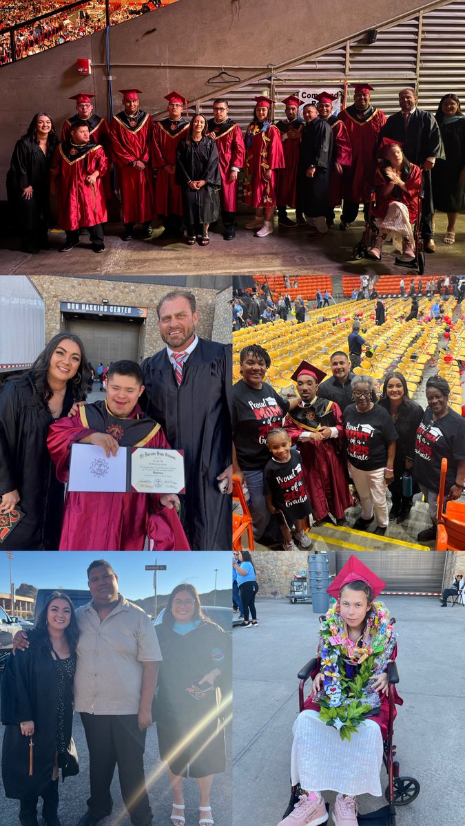 El Dorado Class of 2025 graduates will surely be missed! I am happy we were able to close out the school year watching our Unit students cross that stage! Many blessings &amp; great adventures are in store for all of them🫶🏼🙏🏼🙌🏼 Congrats to everyone!