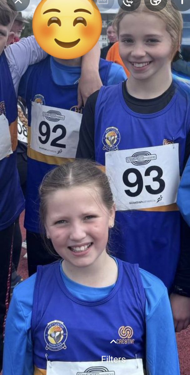 These two superstars qualified for the athletics final in Dundee today. Both girls smashed their PBs and got their team into a qualifying space 💪🏼🏃🏻‍♀️ <a href="/ChrystonPrimary/">Chryston Primary</a> #youngathletes