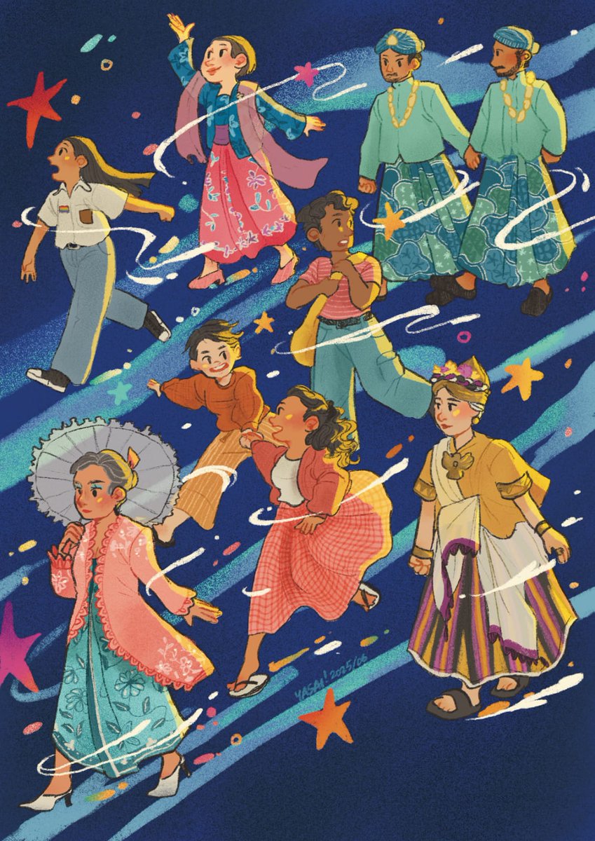 kami ada di sini. kami selalu dan akan terus ada di sini. di indonesia.

selamat bulan bangga!