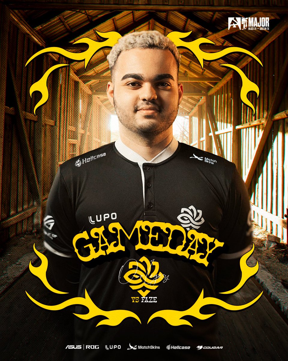 Dia de buscar o 3-0 no Stage 2 do Major!
Convocando apenas quem acredita! 

🆚 FAZE
⏰ 14:30
🖥️ twitch.tv/legacytvbrasil l blast.tv/live/

#OurLegacy #LegacyCS #BLASTtvMAJOR