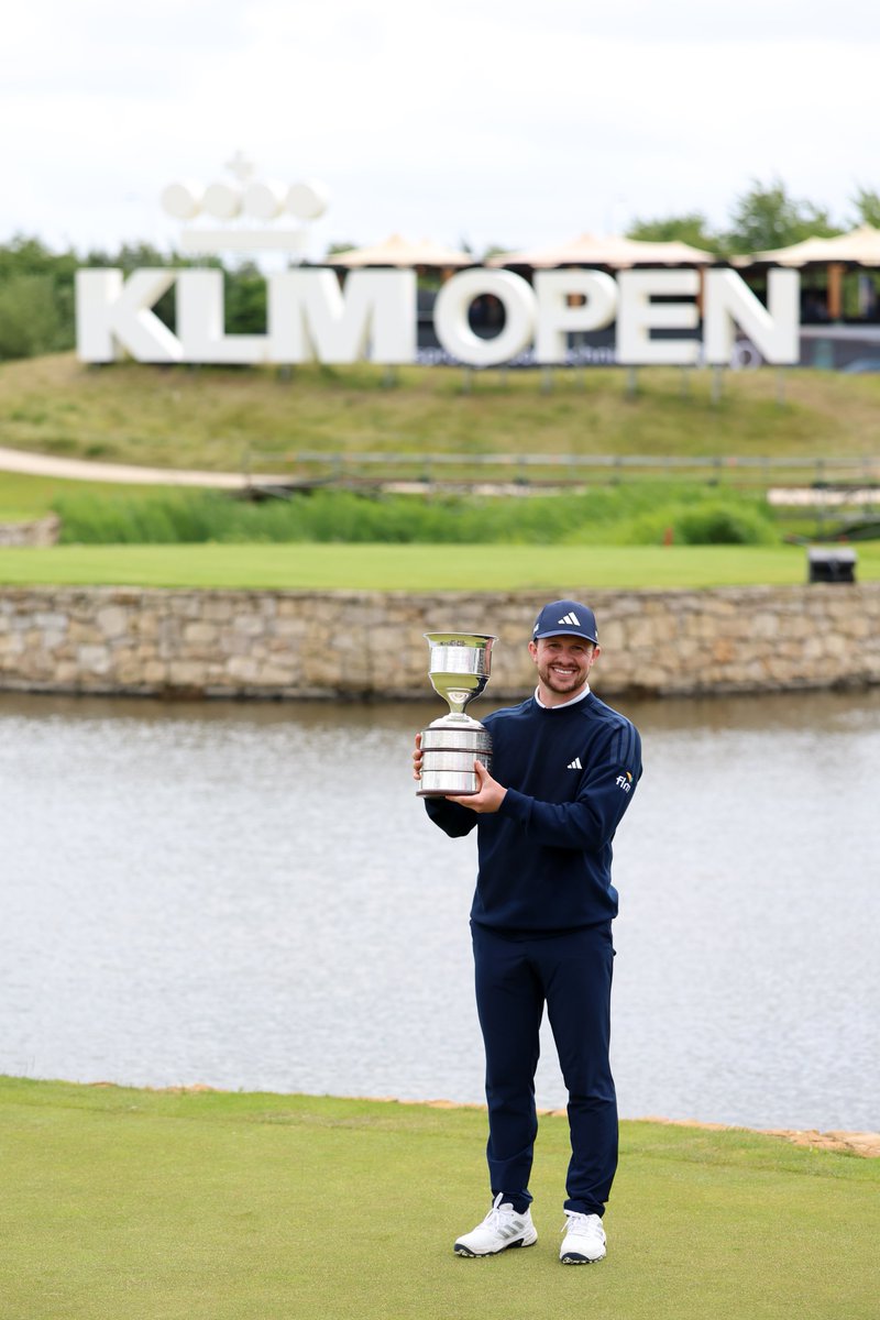 Connor Syme becomes the first Scotsman to win the KLM Open since Colin Montgomerie in 1993 🏴󠁧󠁢󠁳󠁣󠁴󠁿

#KLMOpen